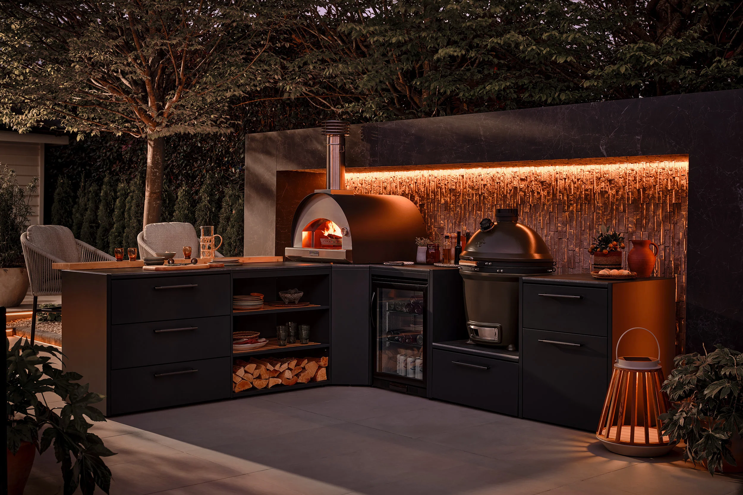 The Blenheim Modular Outdoor Kitchen U-Shape U001 - Image 5